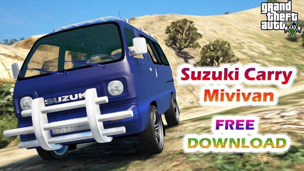 How To Download Free Suzuki Carry Minivan Mod For GTA V 2020