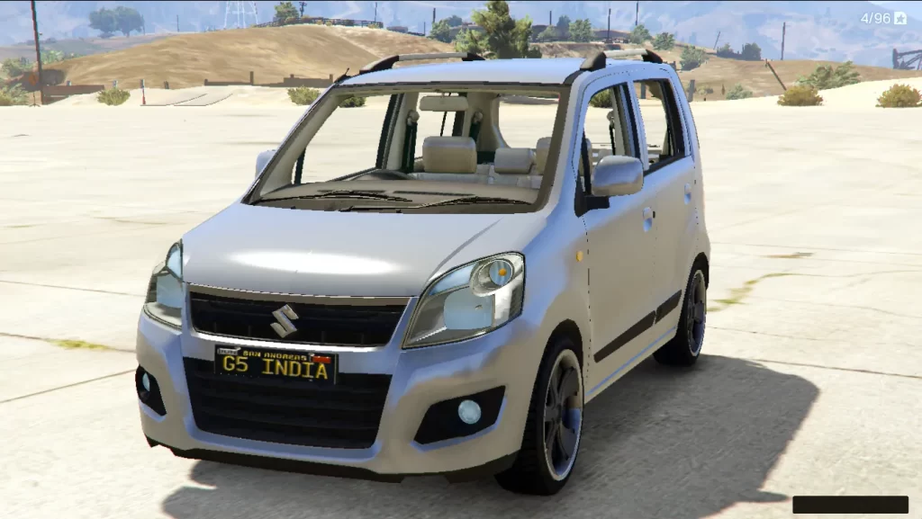 Maruti Suzuki WagonR Mod For GTA5-GTA5 indian Mods