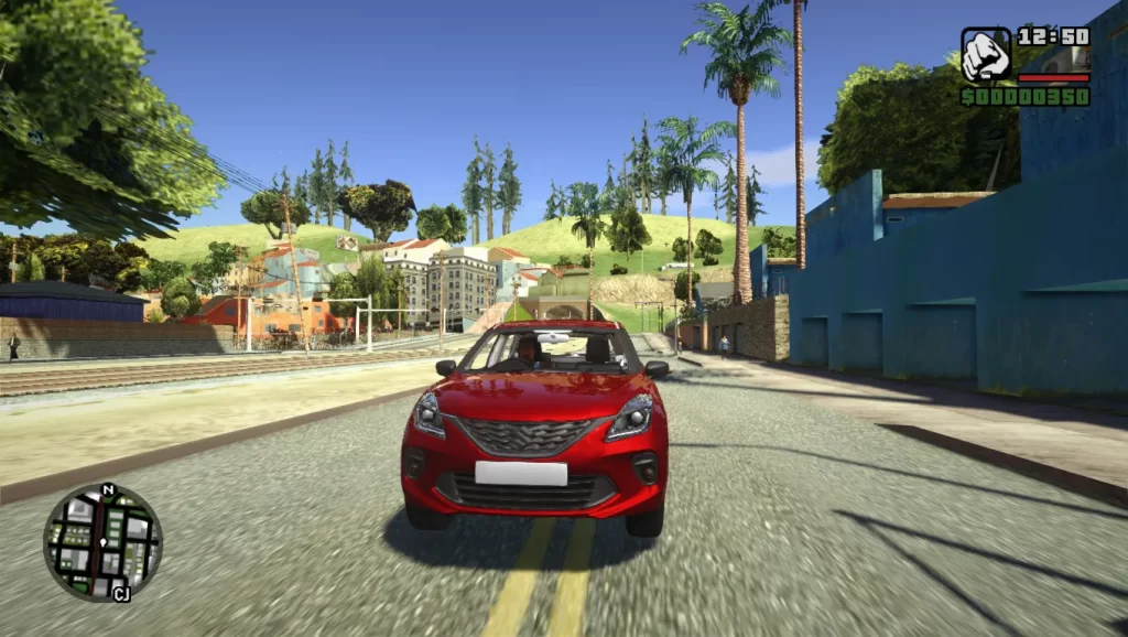 Maruti Suzuki Baleno Mod For GTA San Andreas PC