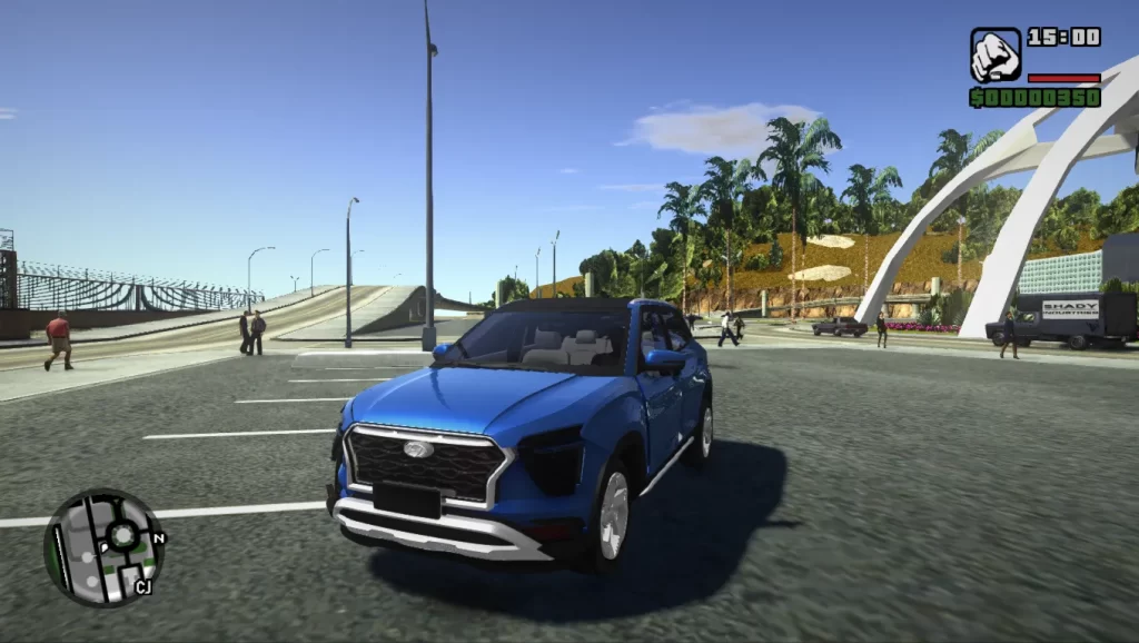 Hyundai Ix25 Mod For GTA San Andreas PC And Android