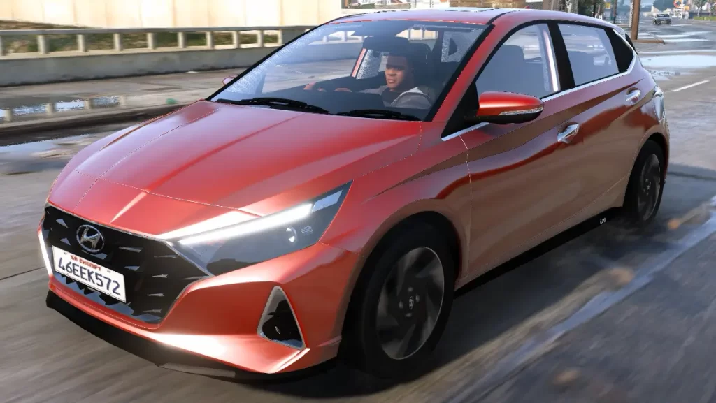 Hyundai i20 2021 Mod For GTA 5 Free Download