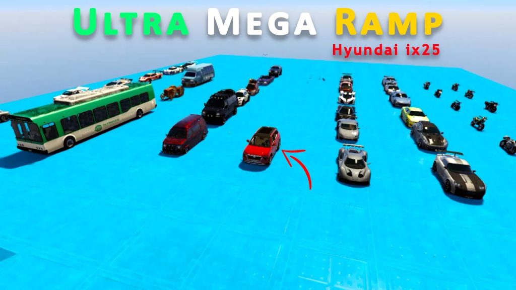 1645525606 maxresdefault Ultra Mega Ramp Test Hyundai ix25 Mod For GTA5 Buy This Mod Just Rs99 Best Indian Mod By G5 INDiA yt