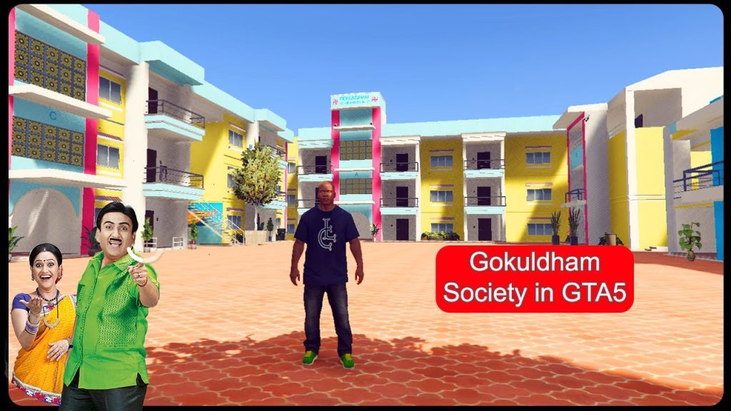1645528734 maxresdefault GokulDham Society Visiting And Explore GTA 5 Mod | How To Download Free Gokuldham Mod G5 INDiA yt