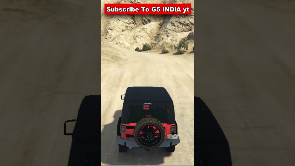 1645529770 maxresdefault Mahindra Thar GTA 5 Mod By G5 INDiA yt Mod Coming Soon this is not orignal Model #shorts