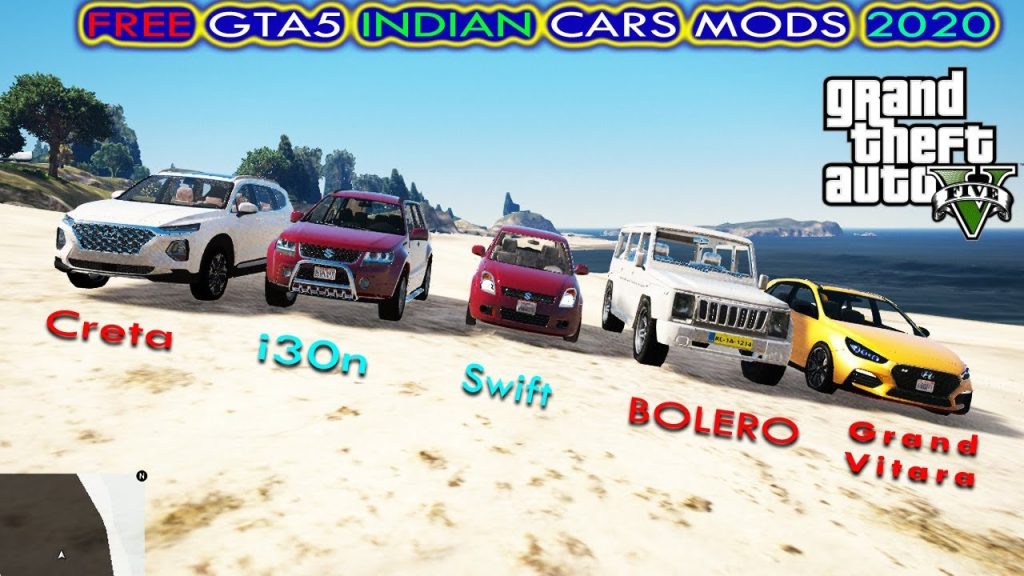 1645532230 maxresdefault Download Free GTA5 Indian Cars Mods | Bolero | Suzuki Swift| i30n |Suzuki Grand Vitara|Hyundai Creta