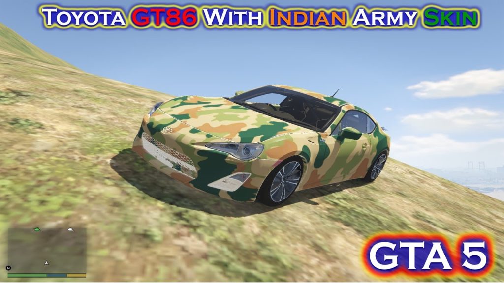1645532568 maxresdefault GTA5: HOW TO INSTALL Toyota GT86 With INDIAN ARMY CAR SKIN IN GTA5| INDIAN CAR MODS COMING SOON 2020