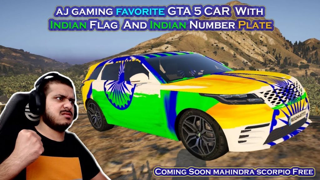 1645532614 maxresdefault GTA5: AJ Gaming Favorite GTA5 Car With Indian Flag And Indian Number Plate|Coming Soon Scorpio Free