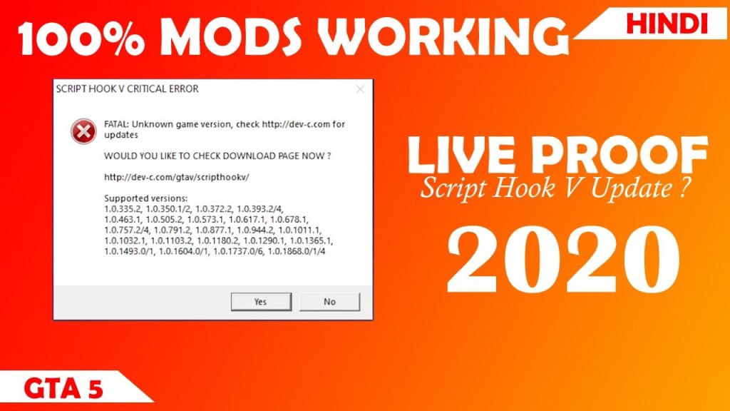 1645532821 maxresdefault GTA 5 Script Hook V Updated ? | Critical Error | Epic Games | 100% Work With GTA5 Update 1.0.2060.0
