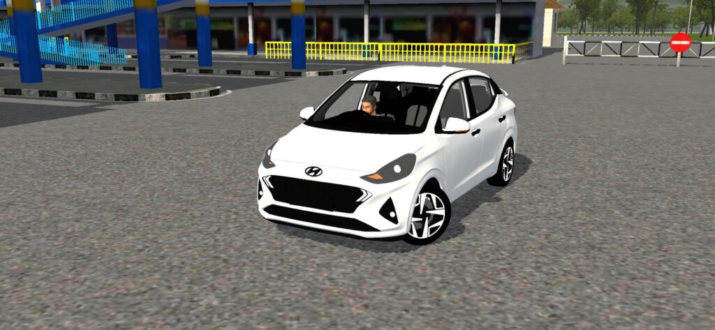 Hyundai Aura 2021 Mod For Bus Simulator Indonesia