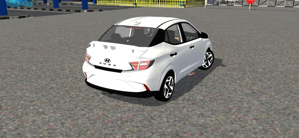 Hyundai Aura 2021 Mod For Bus Simulator Indonesia