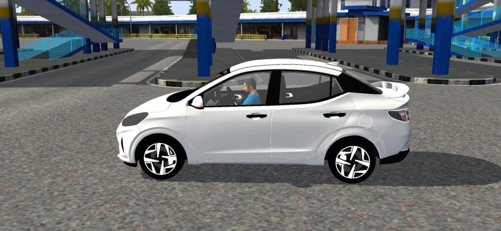 Hyundai Aura 2021 Mod For Bus Simulator Indonesia