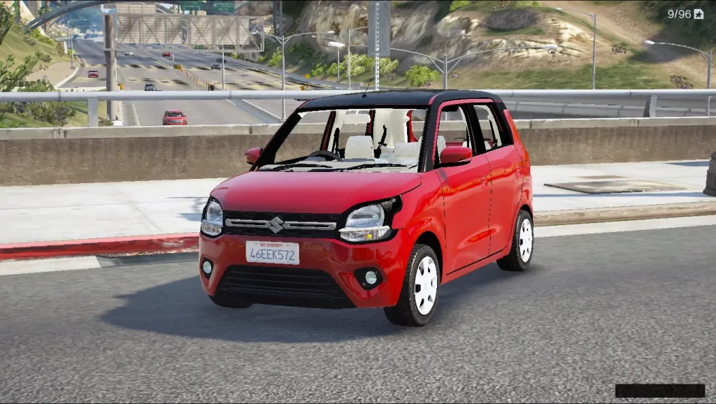 Maruti Wagon R 2022 Mod For GTA5-GTA5 Free Mod
