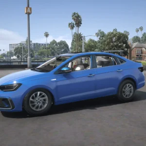Volkswagen Virtus 2022 Mod For GTA5