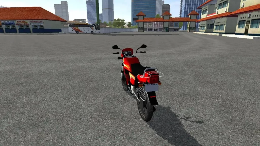 Hero Splendor Plus Mod For Bus Simulator Indonesia