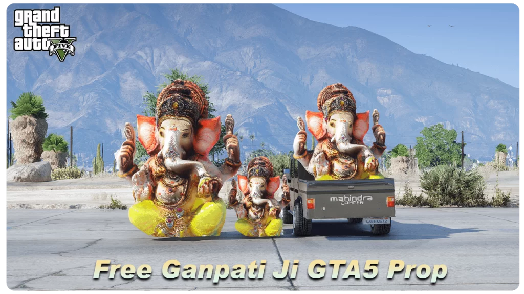 Ganpati Ji Prop For GTA5 Free Download