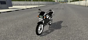 Hero Splendor Black Livery Mod For Bussid