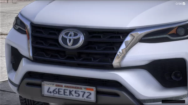 Toyota Fortuner 2022 Mod For GTA5