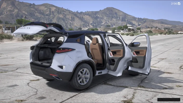 Tata Harrier 2022 Mod For GTA5 - Image 12