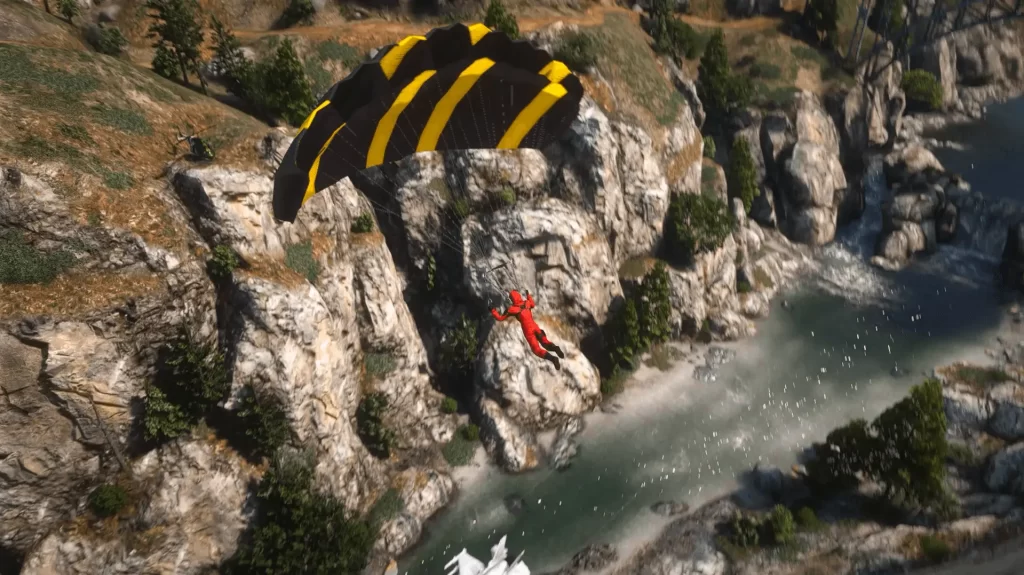 Free Fire Red Criminal Free GTA5 Ped