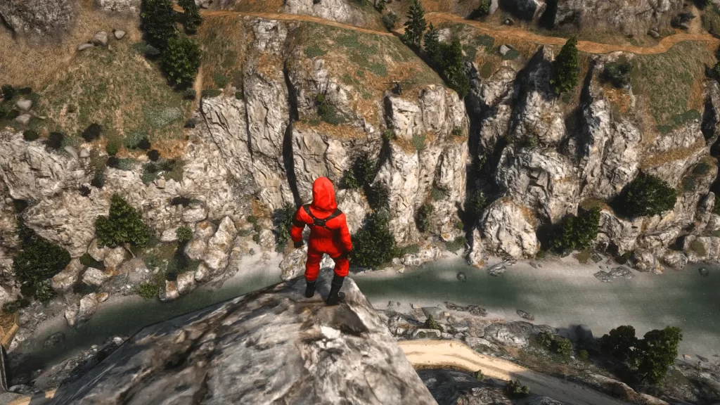 Free Fire Red Criminal Free GTA5 Ped