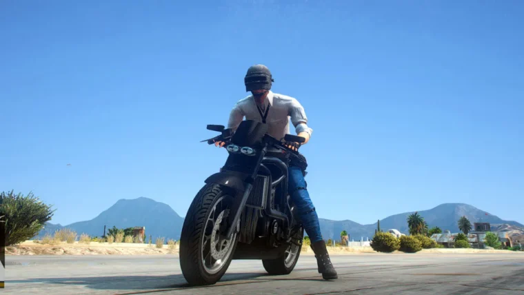 Player PUBG Add-On Ped