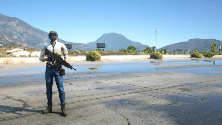 Player PUBG Add-On Ped