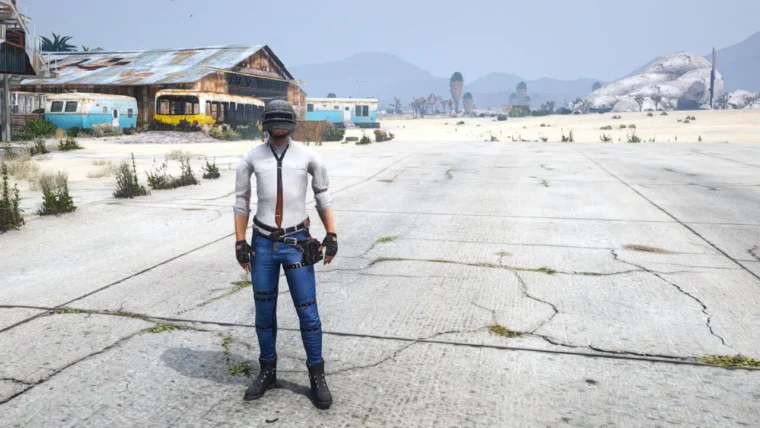 Player PUBG Add-On Ped