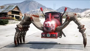 Choo Choo Charles Free GTA 5 Mod 2023