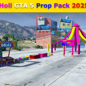 Holi Special GTA 5 Prop Pack 2025