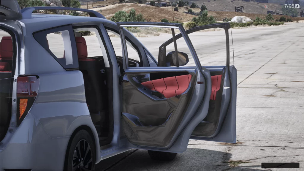 Toyota Innova Crysta 2023 GTA 5 Free Mod