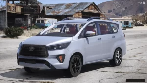 Toyota Innova Crysta 2023 GTA 5 Free Mod