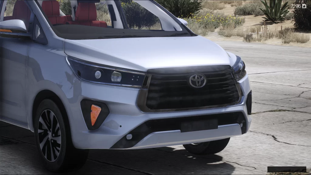 Toyota Innova Crysta 2023 GTA 5 Free Mod