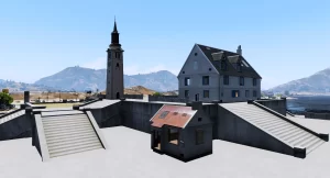 Free Fare Clock Tower GTA 5 Prop 1 new free mods