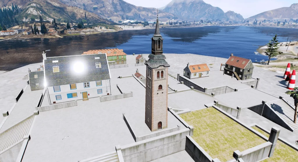 Free Fare Clock Tower GTA 5 Prop