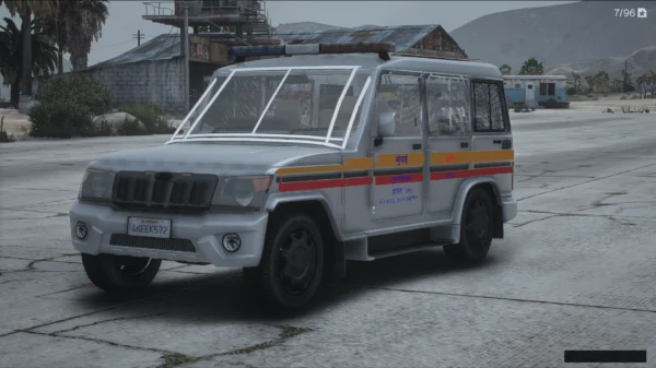 Mahindra Bolero Police Version