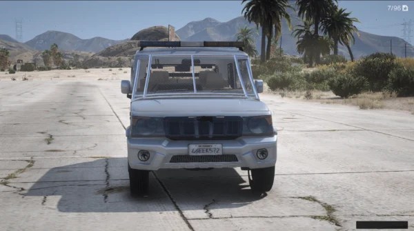 Mahindra Bolero Police Version