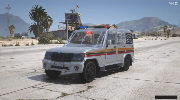 Mahindra Bolero Police Version