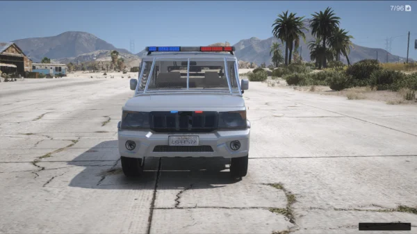 Mahindra Bolero Police Version