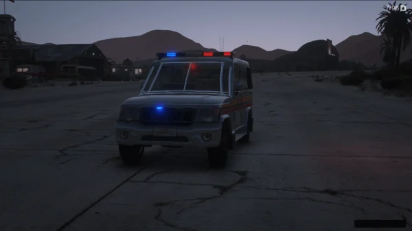 Mahindra Bolero Police Version