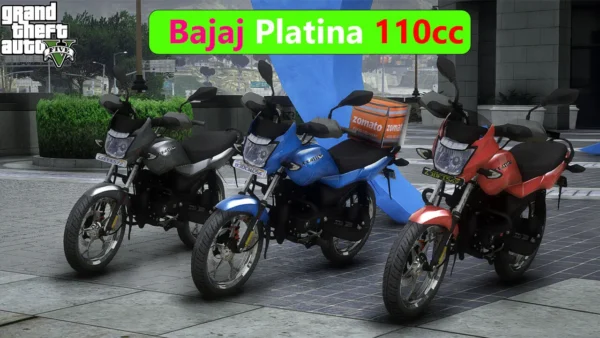 GTA 5 Bajaj Platina Mod