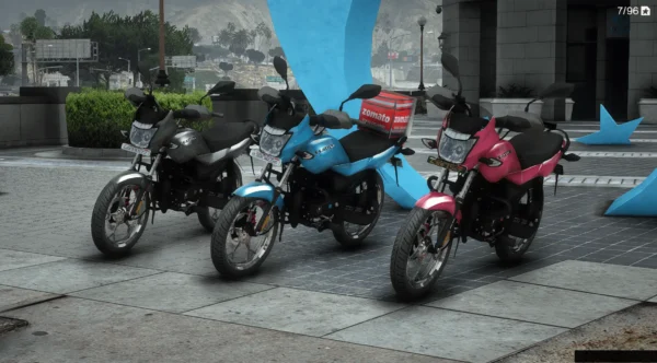 GTA 5 Bajaj Platina Mod