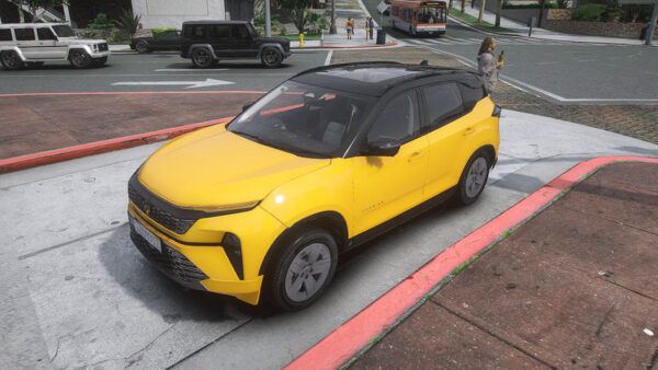 TATA Harrier 2024 GTA 5 Addon Mod