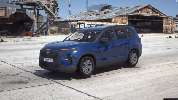 TATA Safari 2024 GTA 5 Addon Mod