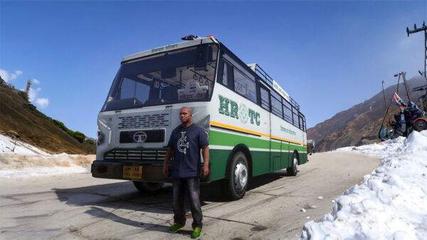HRTC Bus Mod GTA 5 Addon Mod