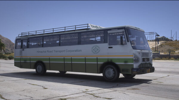 HRTC Bus Mod GTA 5 Addon Mod