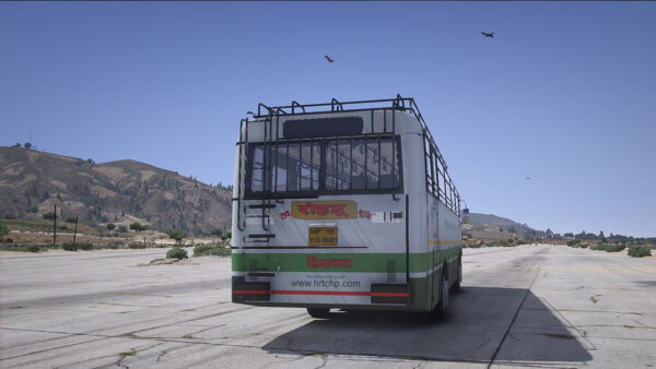 HRTC Bus Mod GTA 5 Addon Mod