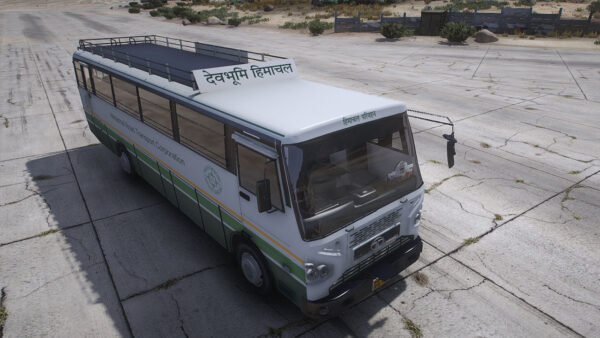 HRTC Bus Mod GTA 5 Addon Mod