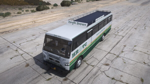 HRTC Bus Mod GTA 5 Addon Mod