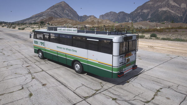 HRTC Bus Mod GTA 5 Addon Mod
