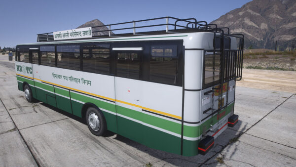 HRTC Bus Mod GTA 5 Addon Mod